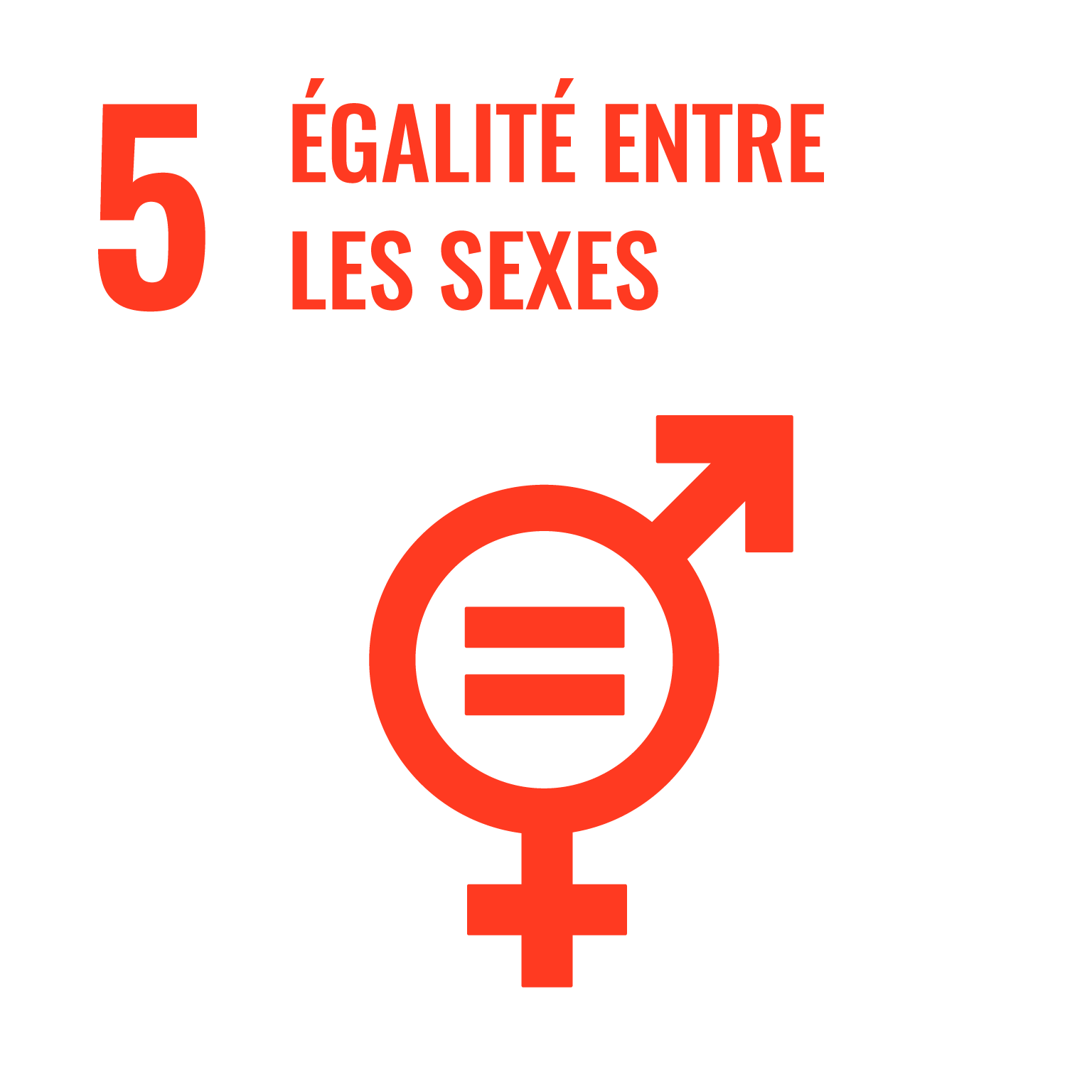 OBJECTIF 5 : ÉGALITÉ ENTRE LES SEXES
